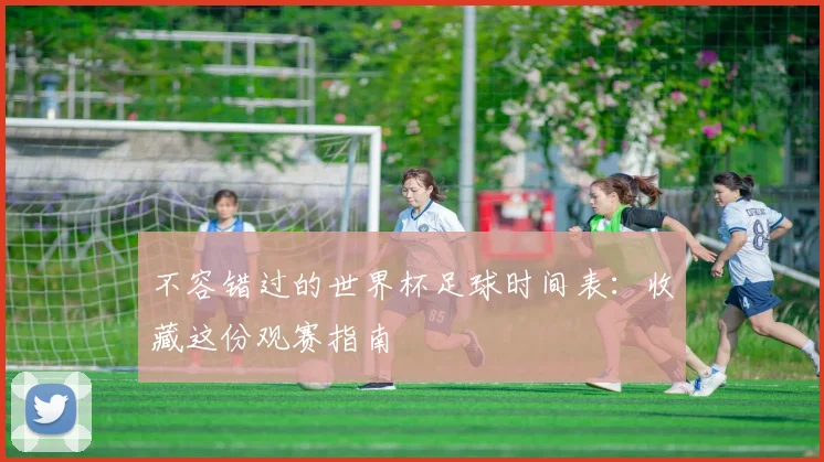 不容错过的世界杯足球时间表:收藏这份观赛指南